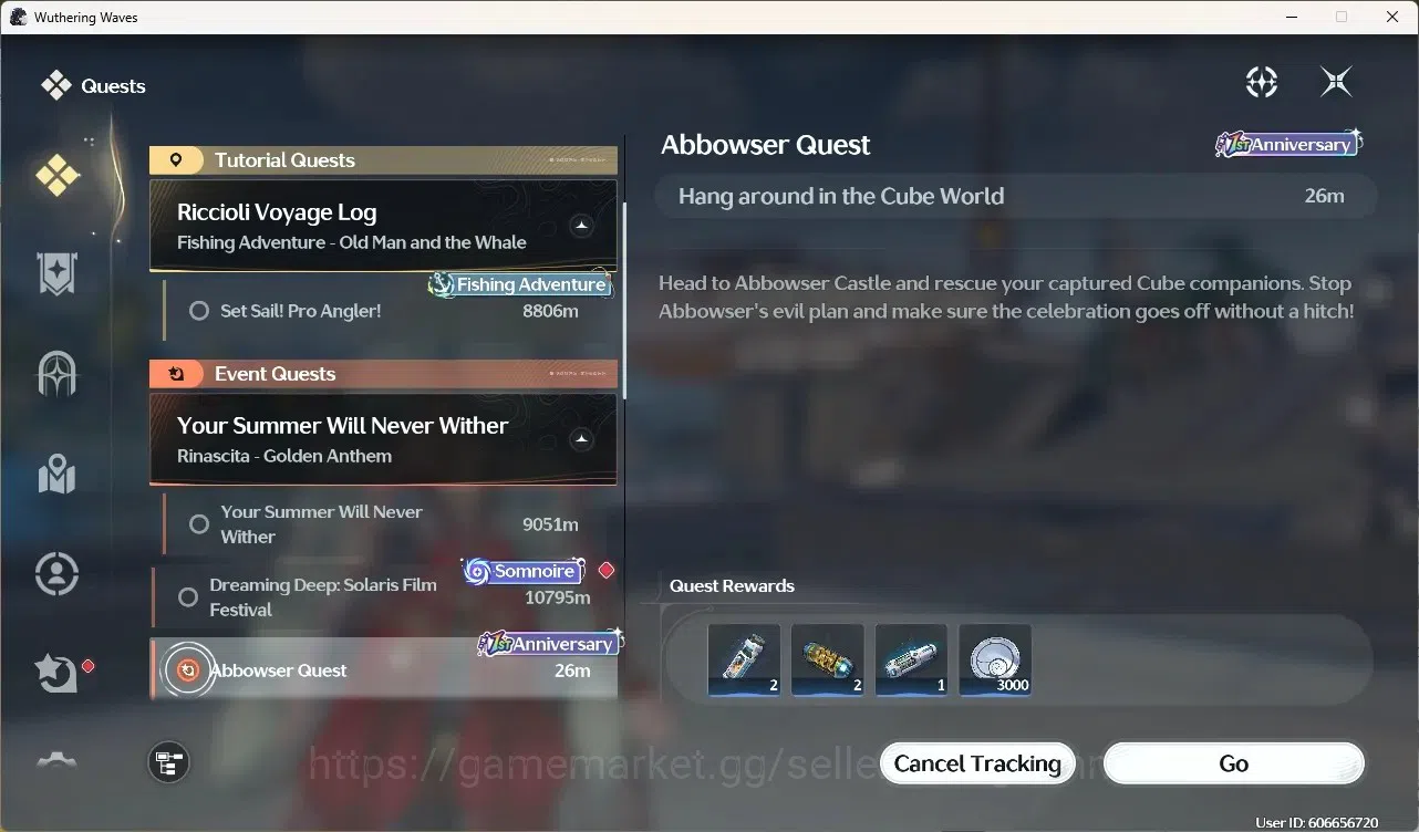 Wuthering Waves Accounts Starter EU|UL 46|Rank 5|3 Char Limited [Phrolova Rc4]+Sign,Rebecca,Aemeath| Mc Male | TakeMail 17