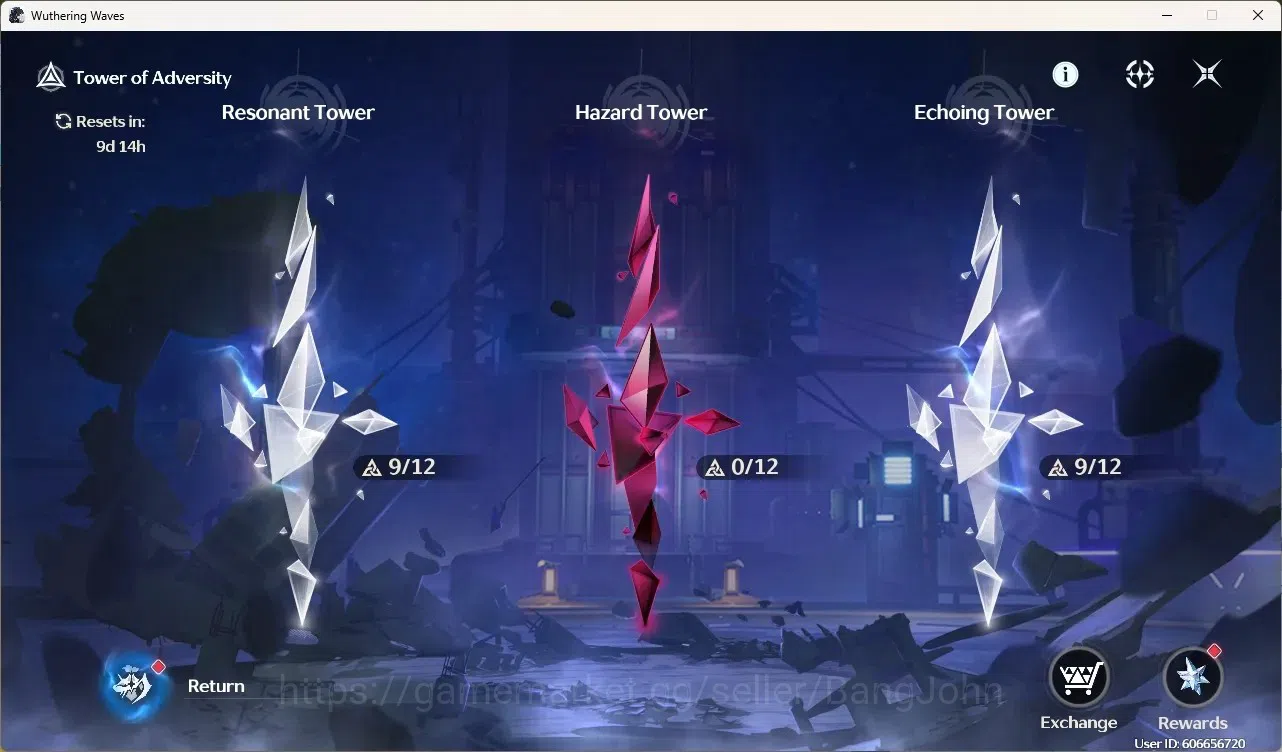 Wuthering Waves Accounts Starter EU|UL 46|Rank 5|3 Char Limited [Phrolova Rc4]+Sign,Rebecca,Aemeath| Mc Male | TakeMail 5