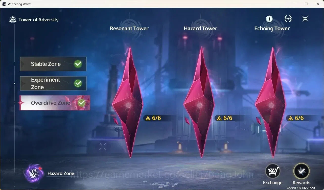 Wuthering Waves Accounts Starter EU|UL 46|Rank 5|3 Char Limited [Phrolova Rc4]+Sign,Rebecca,Aemeath| Mc Male | TakeMail 6