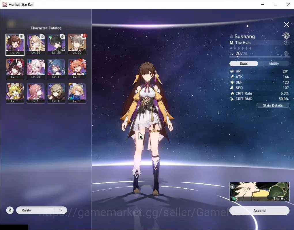 Honkai Star Rail Accounts Asia | TL 6 | 1 Golden Companion Spirit| 1 Limited image 5