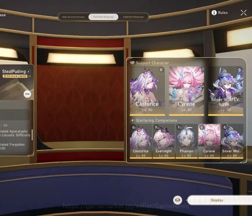 Honkai Star Rail Accounts Asia|TL 70|8,9k SJ+21 STRP|Casto PremTeam|22 Limit image 2