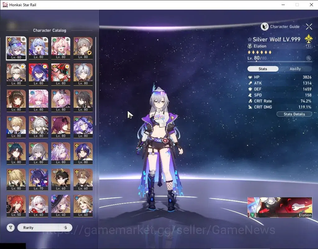Honkai Star Rail Accounts Asia|TL 70|8,9k SJ+21 STRP|Casto PremTeam|22 Limit image 5