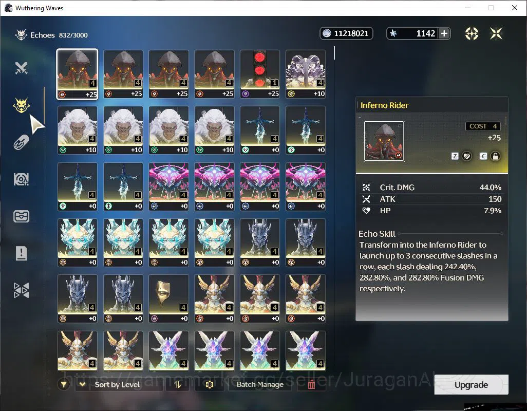 Wuthering Waves Accounts NA|UL 45|1,1K Astrite|2 Limited|[Mornye RC1,August image 5