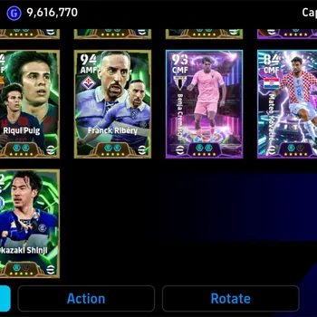 eFootball Accounts High-End Mobile|PW 3217|Epic Suarez,fletcher,R Carlos,Etoo,SHW Thuram,ETC|Coach