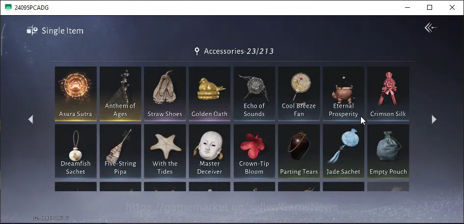Where Winds Meet Accounts GLOBAL|Lv 91|GS 24K|1,8K Jade|Formaless Disguise S image 15