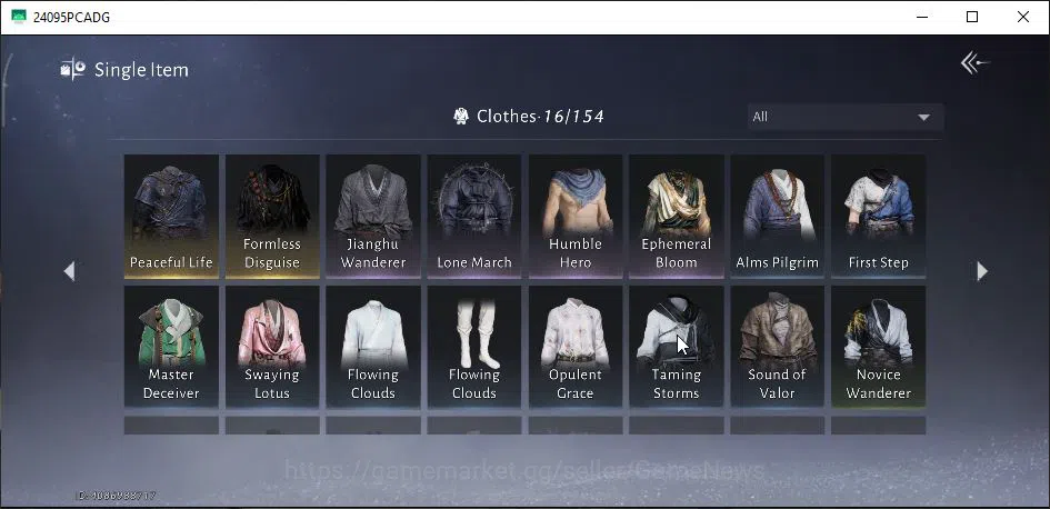 Where Winds Meet Accounts GLOBAL|Lv 91|GS 24K|1,8K Jade|Formaless Disguise S image 17