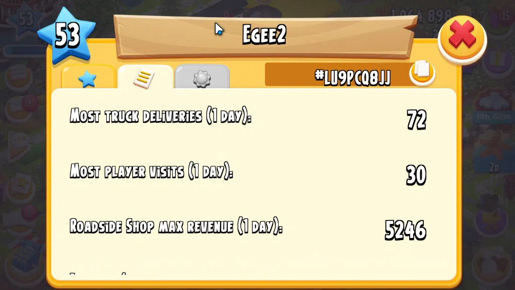 Hay Day Accounts Level 53 | Barn Storage 3000 + Silo Storage 800| 1M Coins, 216 Dm |CN ON|Log Supercell ID|Take Email|Check 10