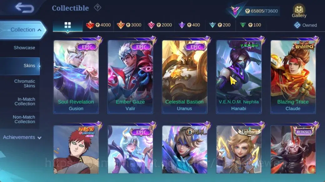 Mobile Legends: Bang Bang Accounts Hero 132|Skin 302|High Immo 103|Aspirant Vexana,Ko image 11