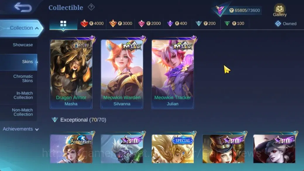 Mobile Legends: Bang Bang Accounts Hero 132|Skin 302|High Immo 103|Aspirant Vexana,Ko image 14