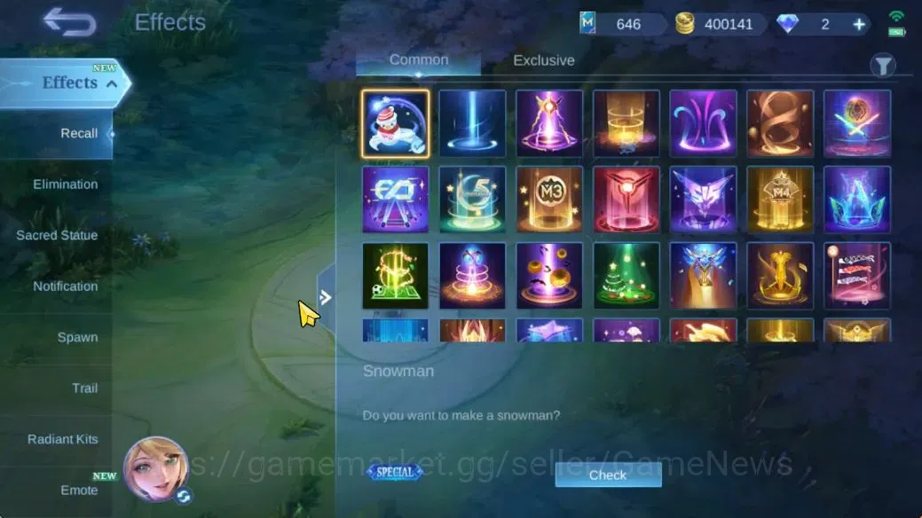 Mobile Legends: Bang Bang Accounts Hero 132|Skin 302|High Immo 103|Aspirant Vexana,Ko image 16