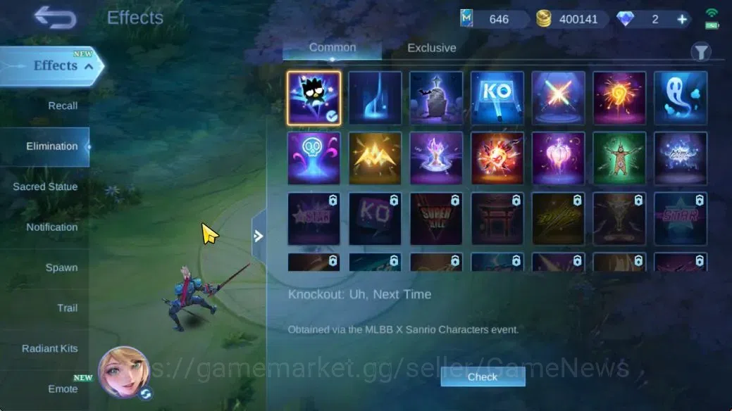 Mobile Legends: Bang Bang Accounts Hero 132|Skin 302|High Immo 103|Aspirant Vexana,Ko image 17