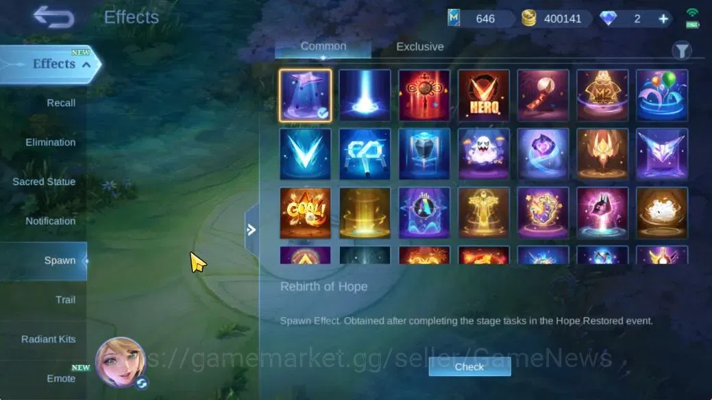 Mobile Legends: Bang Bang Accounts Hero 132|Skin 302|High Immo 103|Aspirant Vexana,Ko image 19