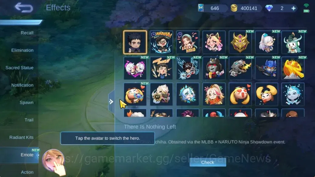 Mobile Legends: Bang Bang Accounts Hero 132|Skin 302|High Immo 103|Aspirant Vexana,Ko image 20
