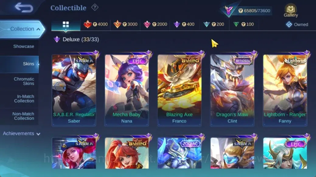 Mobile Legends: Bang Bang Accounts Hero 132|Skin 302|High Immo 103|Aspirant Vexana,Ko image 8
