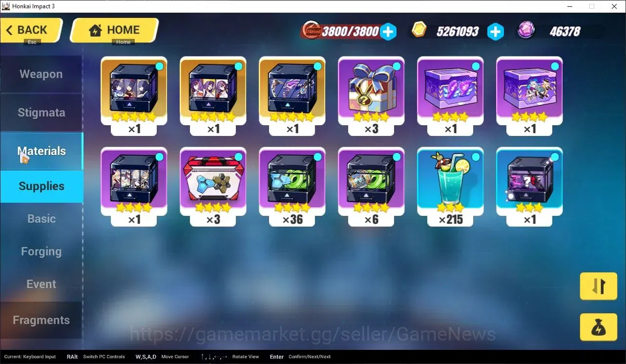 Honkai Impact 3rd Accounts Starter SEA Lvl 46|Starter|1 Full Set|Bronya Silverwing N-EX 4/4,Kiana Hotv,Pardofelis,Raiden 10