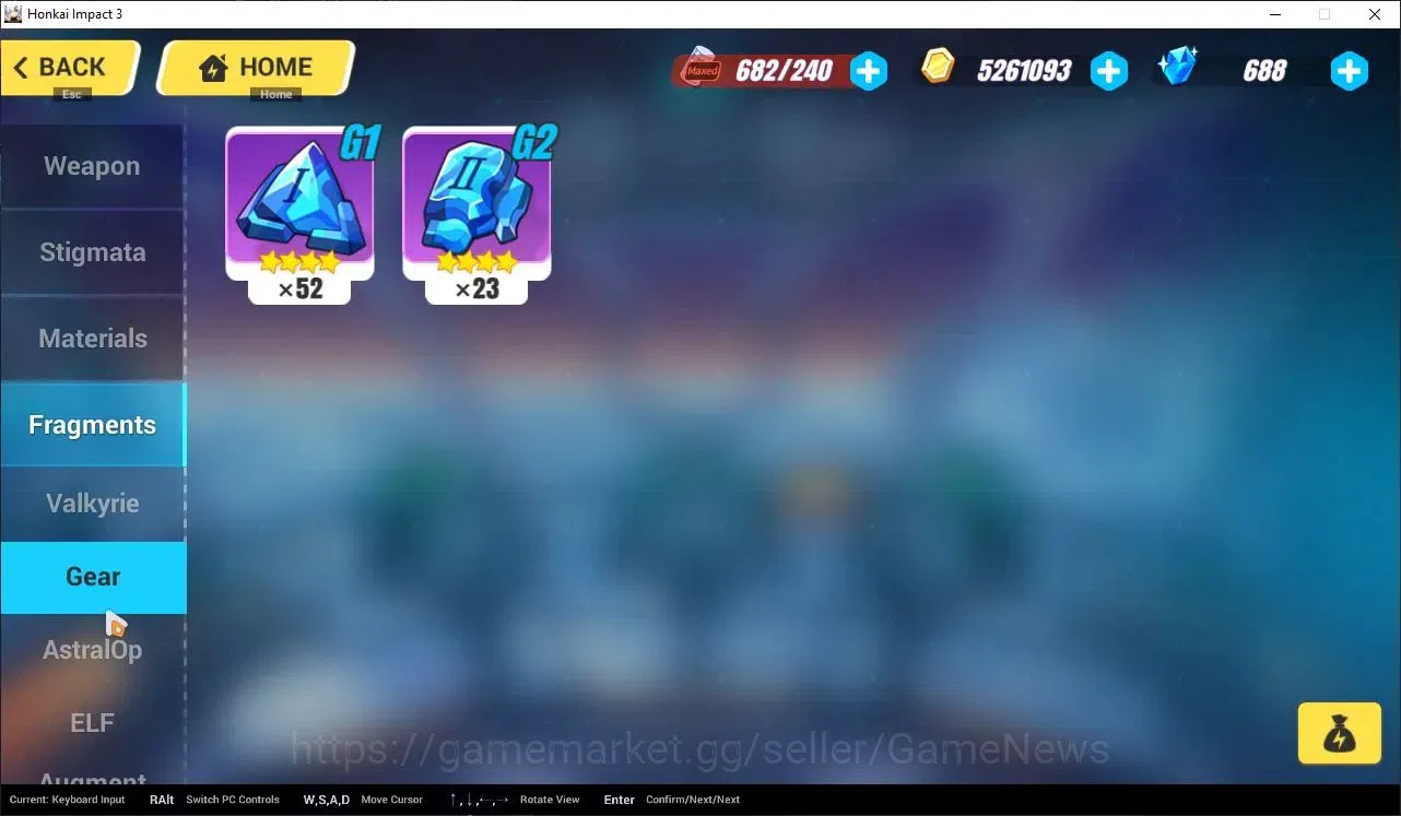 Honkai Impact 3rd Accounts Starter SEA Lvl 46|Starter|1 Full Set|Bronya Silverwing N-EX 4/4,Kiana Hotv,Pardofelis,Raiden 15