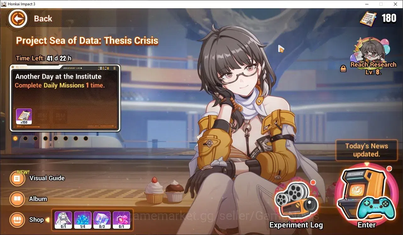 Honkai Impact 3rd Accounts Starter SEA Lvl 46|Starter|1 Full Set|Bronya Silverwing N-EX 4/4,Kiana Hotv,Pardofelis,Raiden 17