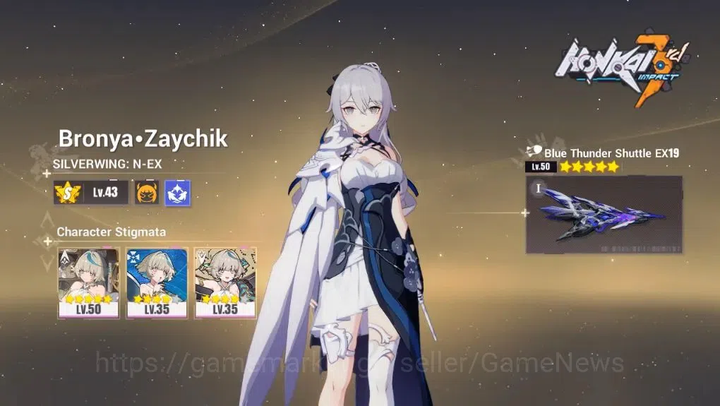 Honkai Impact 3rd Accounts Starter SEA Lvl 46|Starter|1 Full Set|Bronya Silverwing N-EX 4/4,Kiana Hotv,Pardofelis,Raiden 2