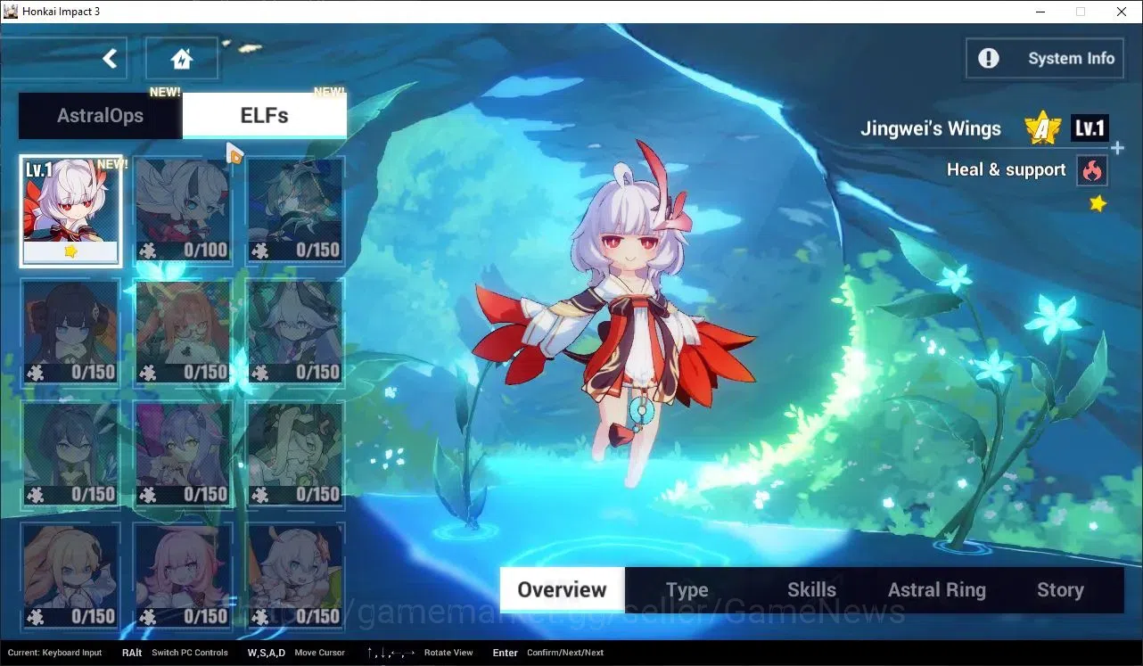 Honkai Impact 3rd Accounts Starter SEA Lvl 46|Starter|1 Full Set|Bronya Silverwing N-EX 4/4,Kiana Hotv,Pardofelis,Raiden 5