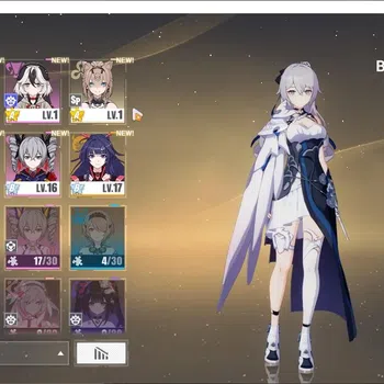 Honkai Impact 3rd Accounts Starter SEA Lvl 46|Starter|1 Full Set|Bronya Silverwing N-EX 4/4,Kiana Hotv,Pardofelis,Raiden