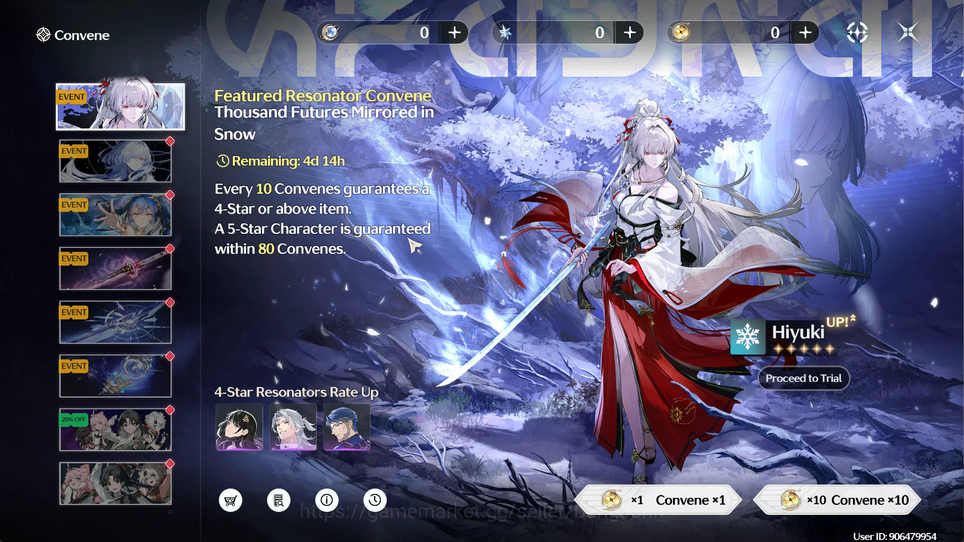 Wuthering Waves Accounts SEA | UL 20 | Starter Hiyuki + Sign, Luuk, Calchar image 16