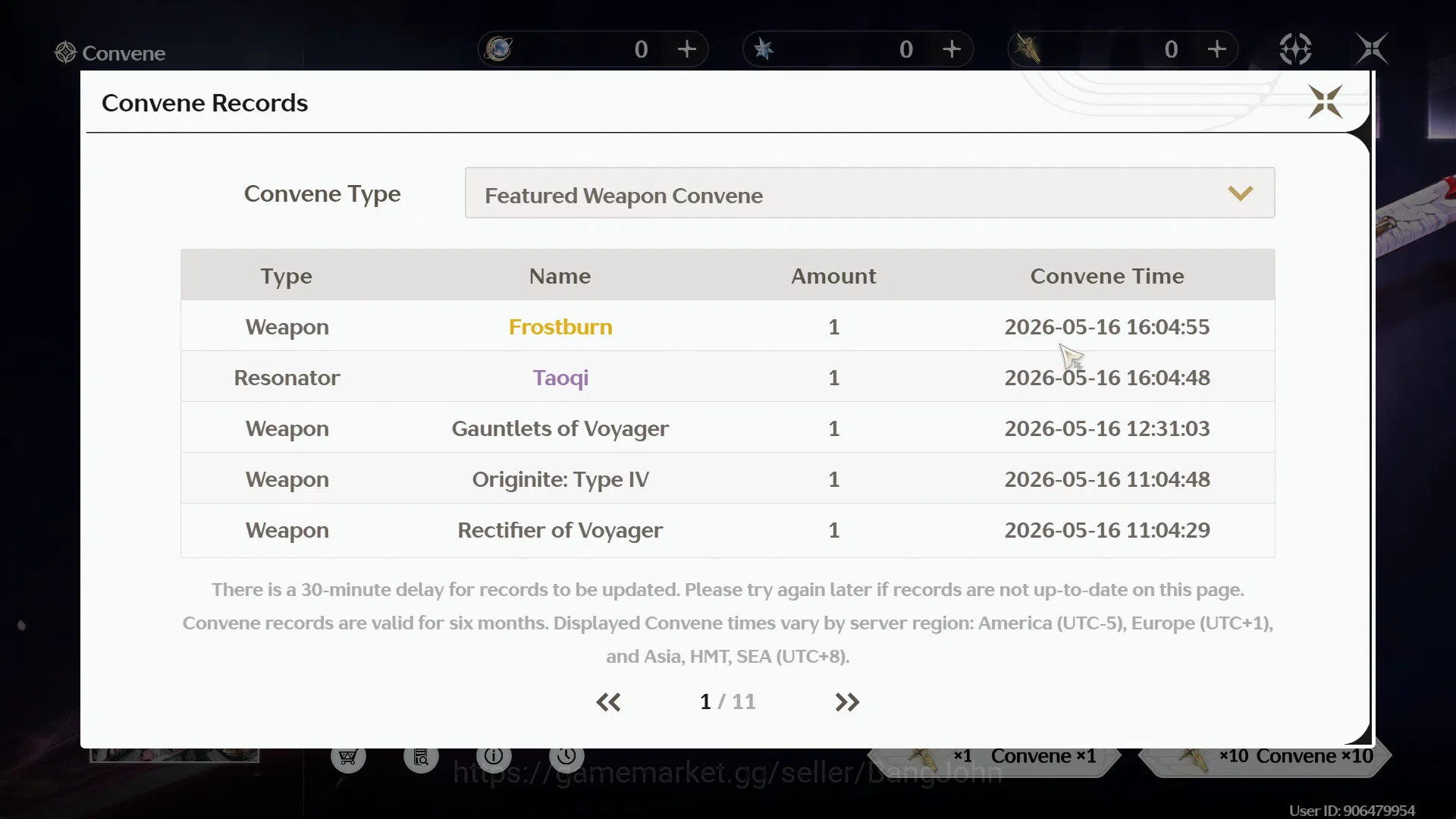 Wuthering Waves Accounts SEA | UL 20 | Starter Hiyuki + Sign, Luuk, Calchar image 19