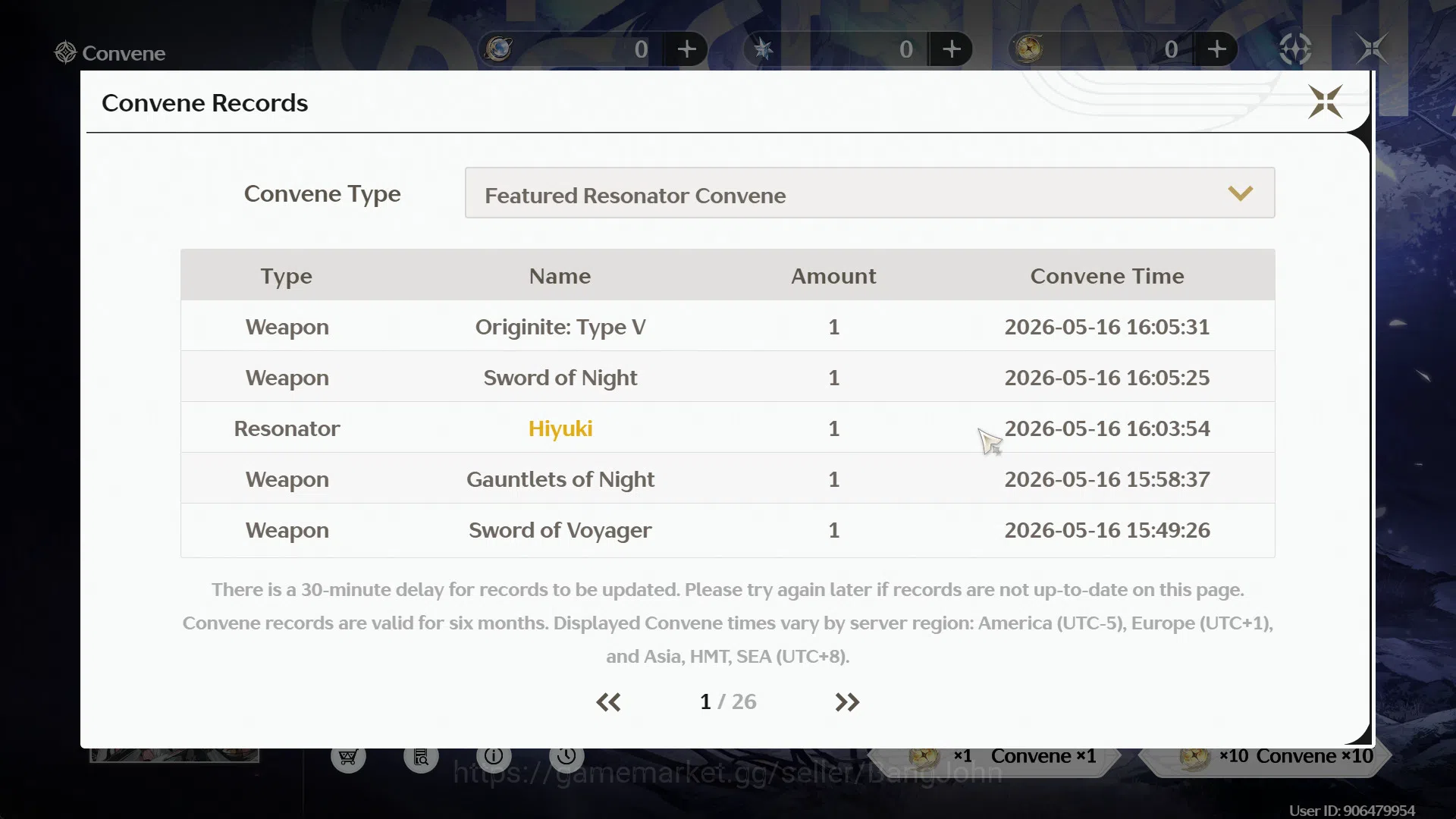 Wuthering Waves Accounts SEA | UL 20 | Starter Hiyuki + Sign, Luuk, Calchar image 20