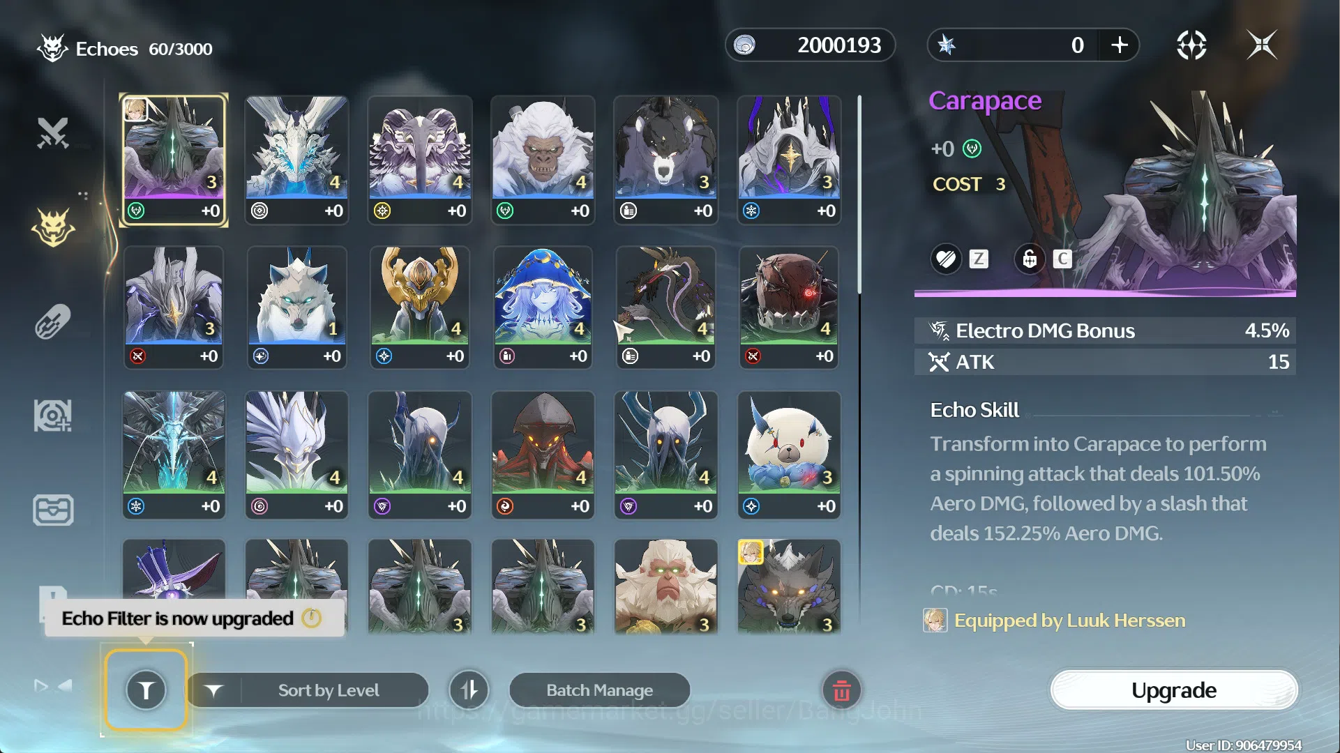 Wuthering Waves Accounts SEA | UL 20 | Starter Hiyuki + Sign, Luuk, Calchar image 5