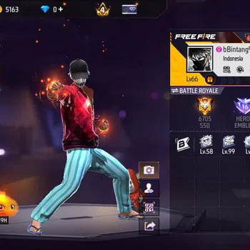 Free Fire Accounts Indonesia|Vault 394, SG starlink lV 6, SG lumut, t image 1