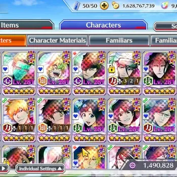 Bleach: Brave Souls Accounts High-End Global|BP 1,7M+1,2K CC|Fresh All Story|14MT|TYBW RefVer Ichigo,4 TYBW26,Et,3Aniv