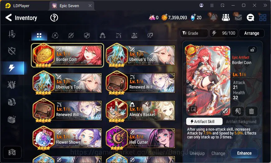 Epic Seven Accounts Global Unverif | 3 ML | Tieria | Judge Kise | Vic image 9