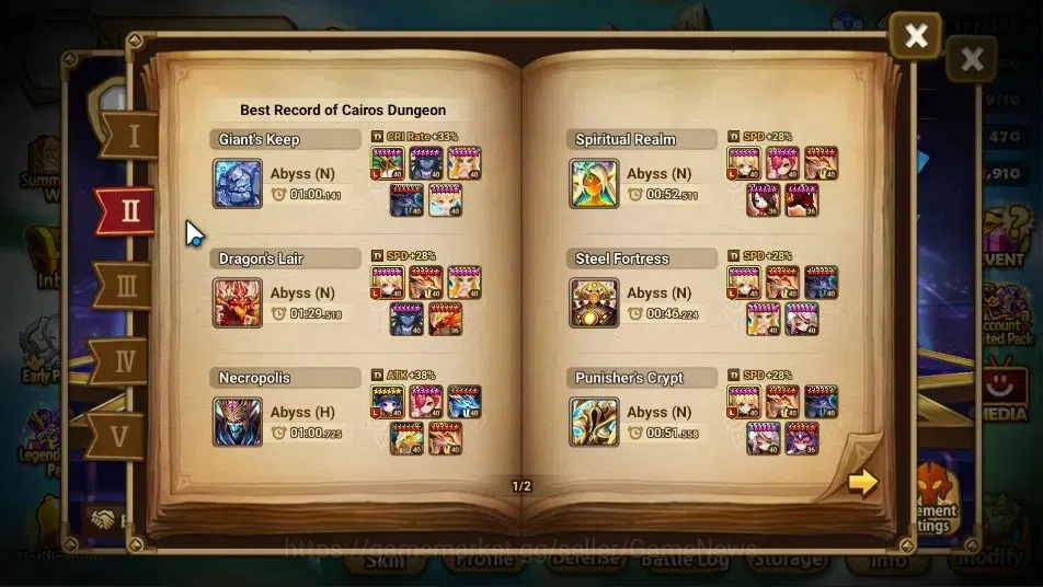 Summoners War: Sky Arena Accounts GLOBAL Lv 65|1 LD[Daniel]|21 Total NB5[Ereshion,Ol image 4