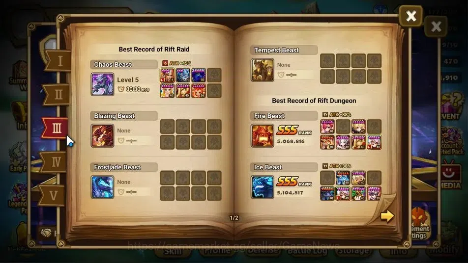 Summoners War: Sky Arena Accounts GLOBAL Lv 65|1 LD[Daniel]|21 Total NB5[Ereshion,Ol image 5
