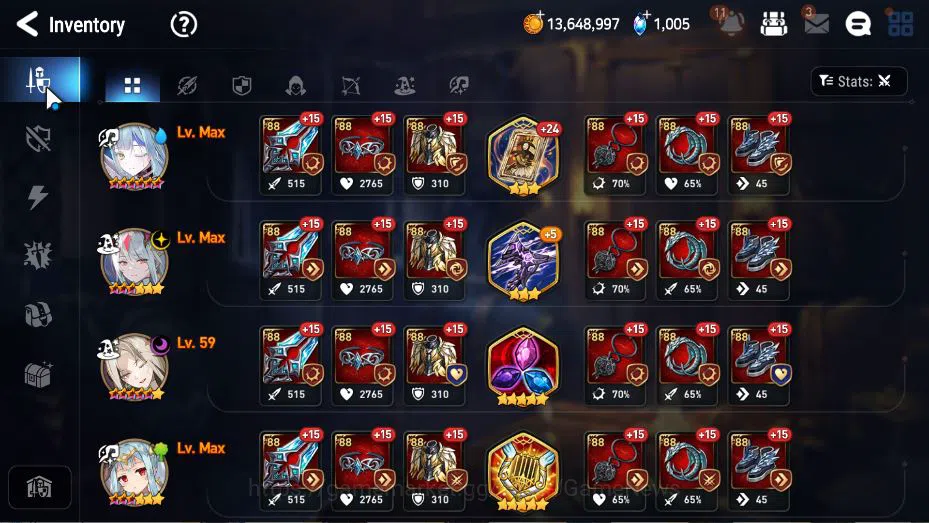 Epic Seven Accounts GLOBAL Unverif|New Era|2 ML(NM Luna, Harsetti)+Set image 10