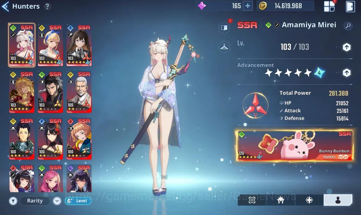 Solo Leveling: ARISE Accounts EndGame 1.1 M Power With Max Shades|AmamiyaA9+SignA10,Cha Hae-inA9+Sign10.AliciaA6+SignA10 2