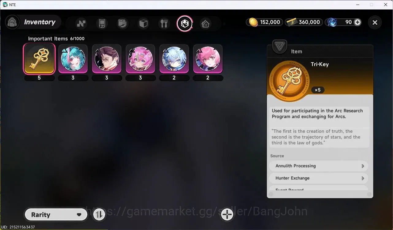 Neverness to Everness Accounts SEA | Hunter Lv 3 | 2 S-Class (Hitori+Sign), Baica image 13