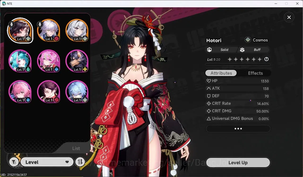 Neverness to Everness Accounts SEA | Hunter Lv 3 | 2 S-Class (Hitori+Sign), Baica image 2