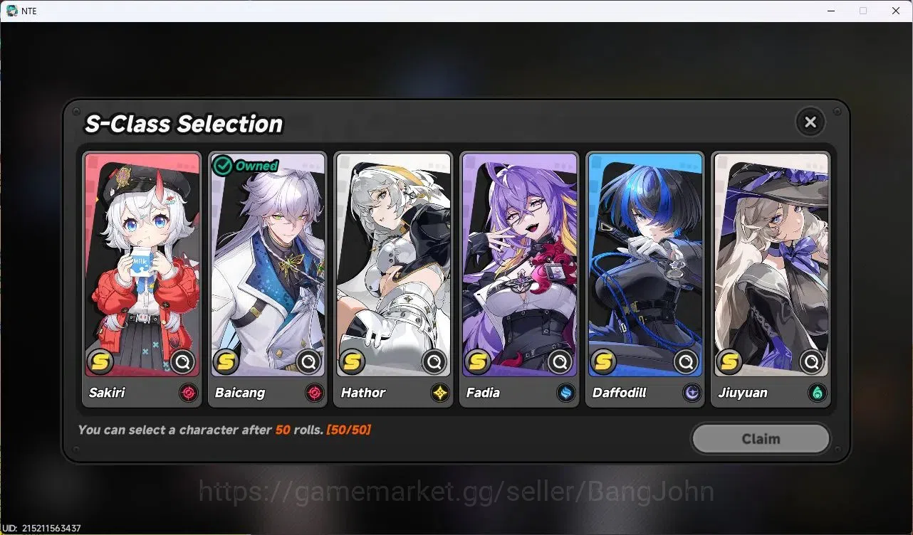 Neverness to Everness Accounts SEA | Hunter Lv 3 | 2 S-Class (Hitori+Sign), Baica image 6