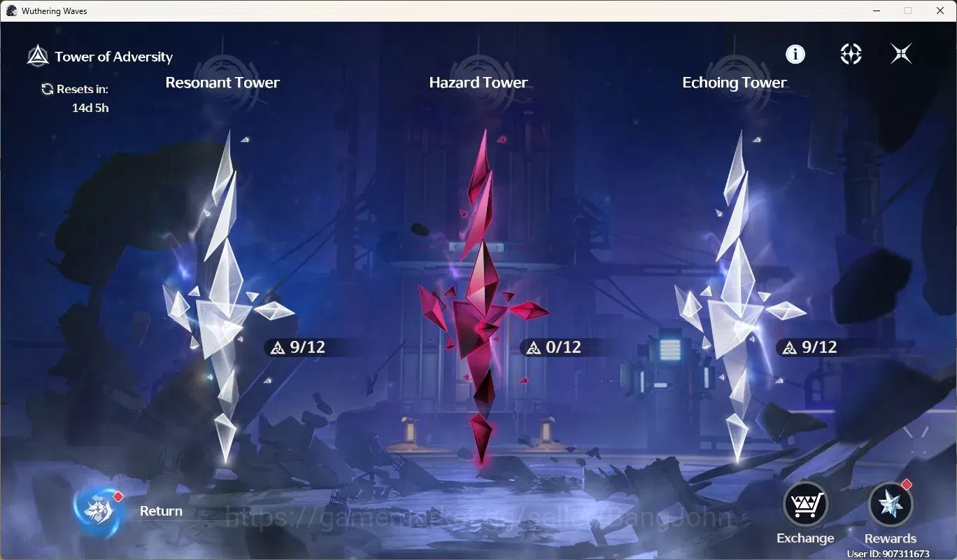 Wuthering Waves Accounts SEA|UL 48|Rank 5|2 Char Limited [Sigrika Rc4,Rebec image 14