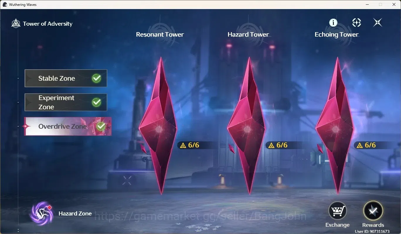 Wuthering Waves Accounts SEA|UL 48|Rank 5|2 Char Limited [Sigrika Rc4,Rebec image 15