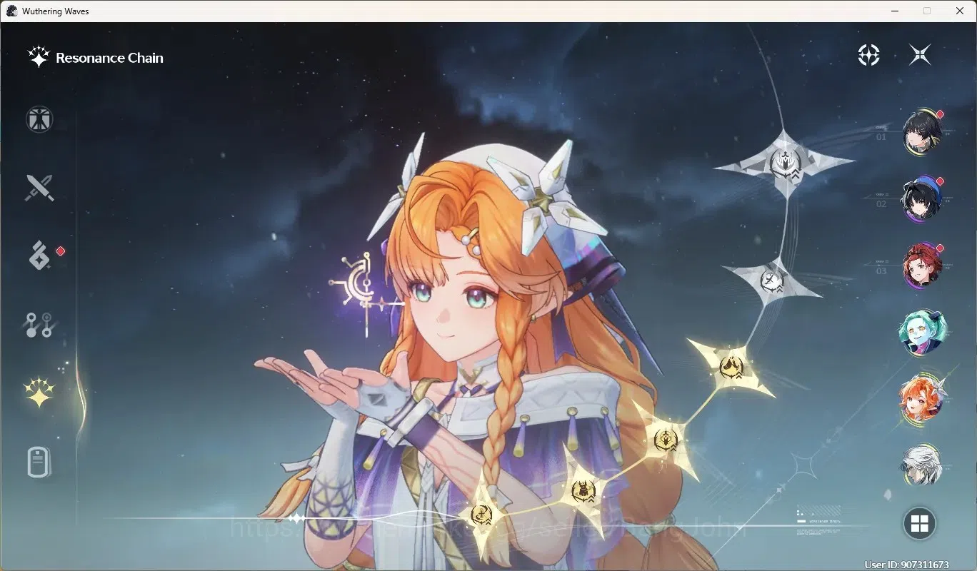 Wuthering Waves Accounts SEA|UL 48|Rank 5|2 Char Limited [Sigrika Rc4,Rebec image 3