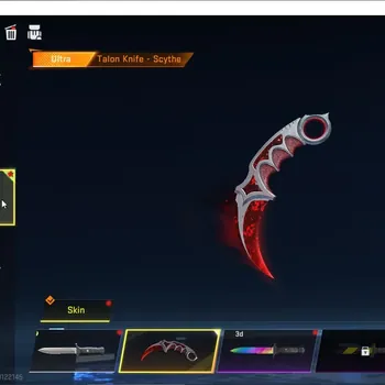 Blood Strike Accounts Collab Skin ASIA|ETERNAL MP7 Lv4 TideSong+Melee Talon Scythe|Collab AOT M4A1 battle Faith,BLEACH MP5
