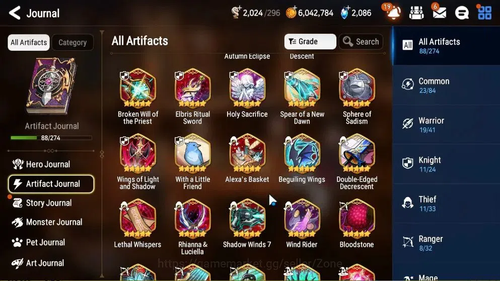 Epic Seven Accounts High-End GLOBAL Unverif|New Era|14 ML(Notos,Salome,Zio,Etc)+Abyss Fumyr,Etc|PoH+Bless ON|Auto W Hunt|2K 12