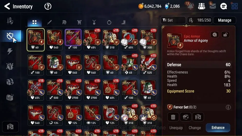 Epic Seven Accounts High-End GLOBAL Unverif|New Era|14 ML(Notos,Salome,Zio,Etc)+Abyss Fumyr,Etc|PoH+Bless ON|Auto W Hunt|2K 15