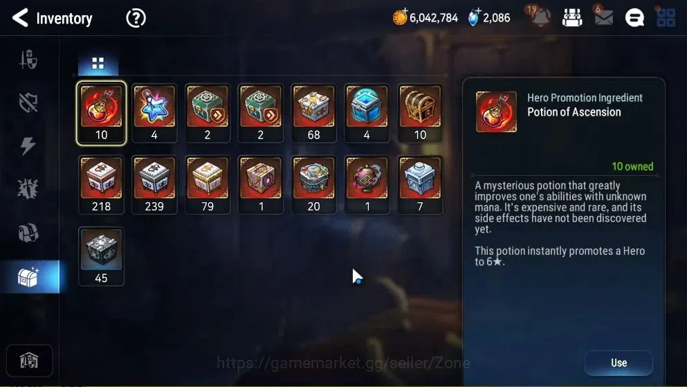 Epic Seven Accounts High-End GLOBAL Unverif|New Era|14 ML(Notos,Salome,Zio,Etc)+Abyss Fumyr,Etc|PoH+Bless ON|Auto W Hunt|2K 20