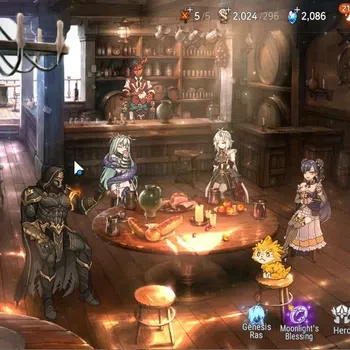 Epic Seven Accounts High-End GLOBAL Unverif|New Era|14 ML(Notos,Salome,Zio,Etc)+Abyss Fumyr,Etc|PoH+Bless ON|Auto W Hunt|2K