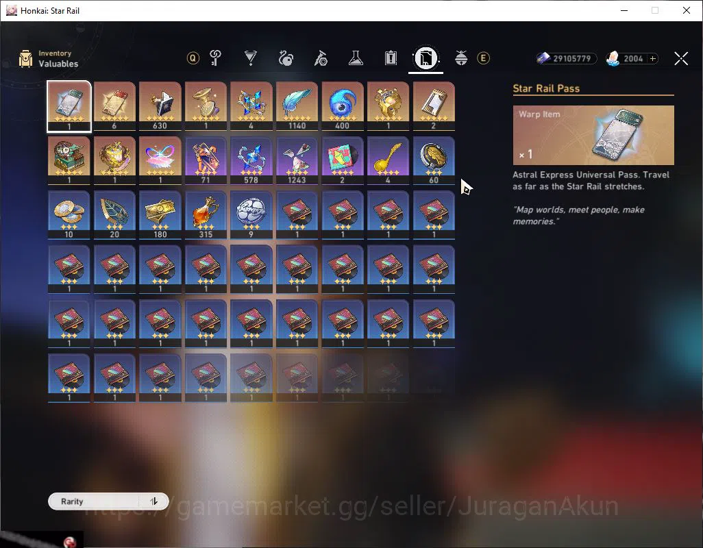 Honkai Star Rail Accounts ASIA|TL 70| 19 Limit [RuanMei E1,Evernight,Aglaea, image 5