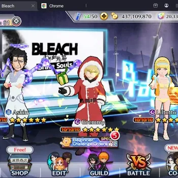 Bleach: Brave Souls Accounts Starter Global |96K BP+20K Orb|Fresh Story|Liltotto Sw25,AskinTYBW25,Gremmy Cm24,Rangiku