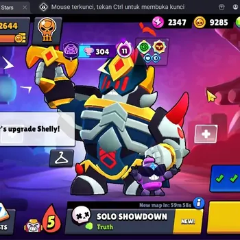 Brawl Stars Accounts Global |Trophy 2644 | Brawler 31, 2 Max 2Max with Supercharge | Skins 2 Mythic,5 Epic|Bling