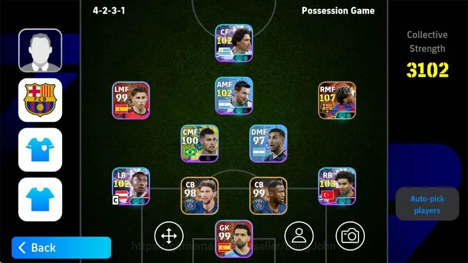 eFootball Accounts Android|PW 3102|Lamine Yamal BigTime,Dldler Drogba image 4